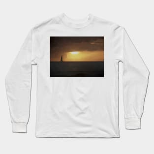 Sailing at Sunset Long Sleeve T-Shirt